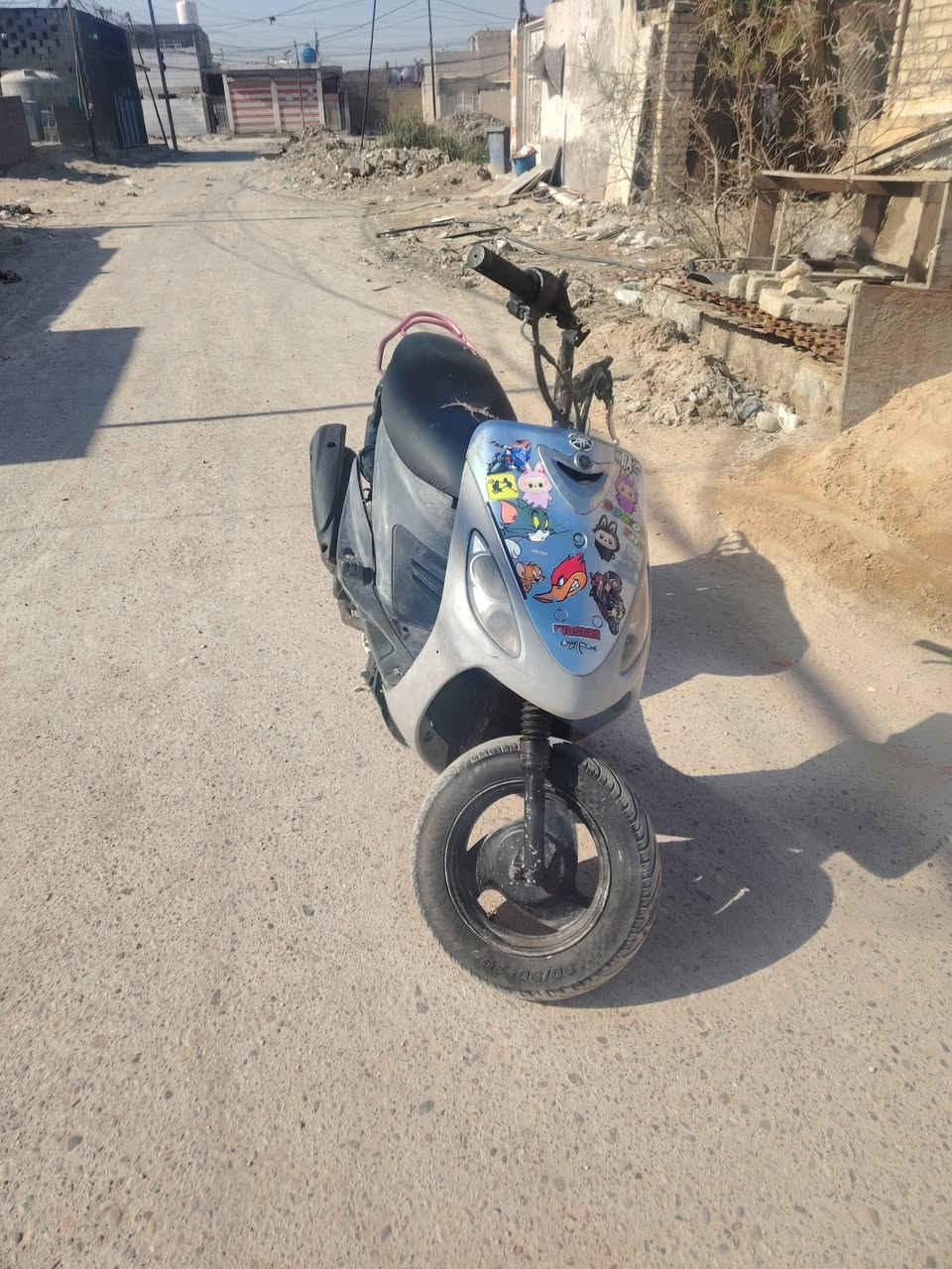 السلام عليكم دراجه ماكس منغولي مال لعب للبيع شغاله نكره سلف وهندر مكينه ناعمه خرسه ماتسمع صوتهه بوشه بلاديه تايرات جدد مال باله الدراجه كامله وجاهزه السعر ب300 بيهه مجال شي بسيط مكاني بغداد مدينه الصدر الشراي يتصل *********** او واتساب
