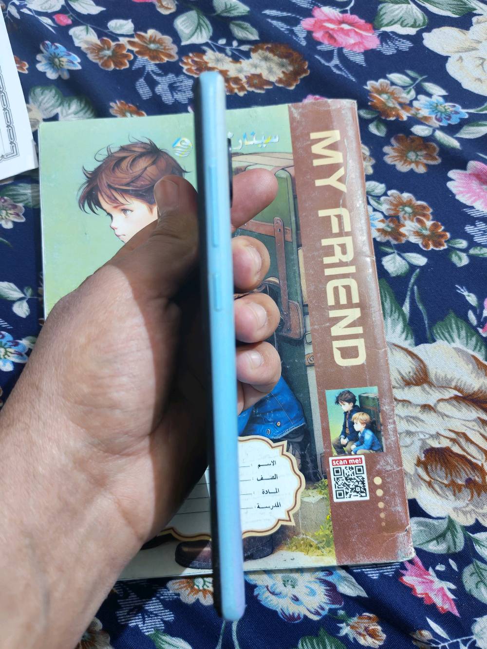 سلام عليكم عندي جهاز نوع redme not 9 
للبيع تفاصيل الجهاز بل كامل امامكم موضح 
1/كامره بدقه 48 ميكا بكسل 
2/البطاريه ضخمه بسعه 5020 ملي امبير تدعم الشحن السريع 
شاشه مقياس 6.53 بوصة بدقه FHD
يحتوي على مستشعر بصمه في الخلف 
وتحياتي لكم ♥