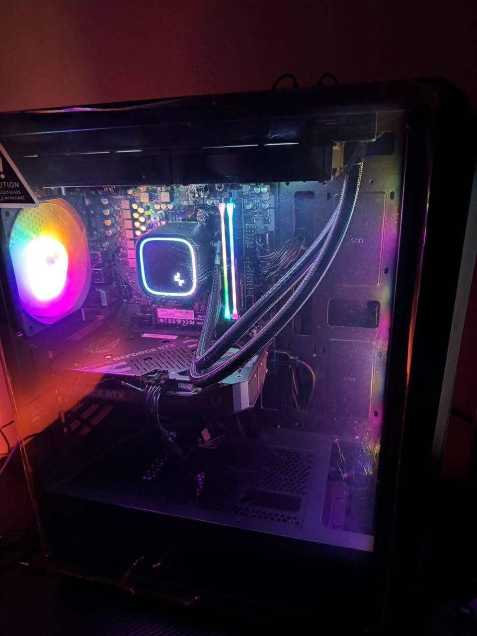 سلام عليكم
مكلف بالنشر
تجميعة وشاشة مونيتر للبيع
مستخدمة كلش قليل
السعر مليون و250 الف
RYZEN 5 AMD 7600X TRY
Blade-RGB Black DDR5 16GB (2x8GB) 5200 MHz

GIGABYTE SSD G440E 1TB M.2 1TB 4000E

GIGABYTE-M/B B650M H 1.3

ZOTAC RTX 5060 8GB

LE520 CH
VENTO VG15FE Case PSU FSP(HD3-650,80+Bronze)W4*FIX RGB FANS
مواصفات الشاشة
الاسم     MSI MAG 275QF E2I 
نظام Ips
210 فريم
زمن الاستجابة 0.5
السعر 250 الف


**إذا كنت صاحب هذا الإعلان وتريد حذفه لأي سبب، رجاءا أرسل رسالة إلى الدعم الفني**