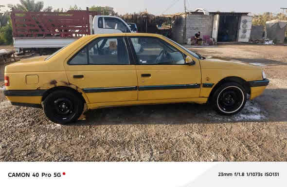 السلام عليكم سيارة بيجو,405 سيارة جاهزة كير ومكينة وحدادية وتخم تاير مداور ثاني يوم مكانها النجف المناذرة غير متواجد بالفيس رايدها 26 وبيها مجال للطيبين للاستفسار الاتصال ***********
