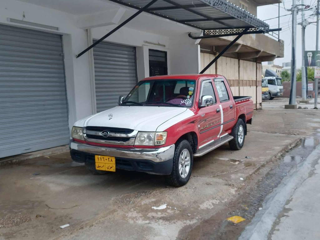 پیکاب دێر مۆدیل 2012 بەس دەرگایی پشت سایەق کەمێکی سبوخە تاخم پێش و دوا لۆکە چوار تایەیی تازەییە گێر و مەکینەیی بەشەرت مەکینەیی نەکراوەتەوە تەبرید ساردو گەرمی ئیش ئەکات  یەک دینار مەسرەفی تیا نییە کارەبایی گشتی ئیش ئەکات ماڵی دۆستە سەنەوی بەسەرچووە بەشەرتی تەحویل و غرامەیی تیا نەبێت 
***********
*********** كركوك, العراق
