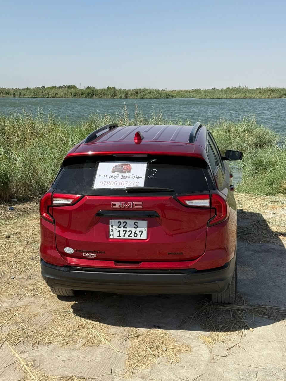 جي ام سي تيران sle دخول جديد  2023 بلاك توب
رقم اربيل (السعر185)
لاستفسار *********** مكاني بصره
سياره حادث بنيد 
موجود رقم شاصي
المواصفات
-حجم المحرك 4 سلندر 1500 تيربو. 
3-بصمة ابواب وتشغيل عن بعد. 
4زينون عالي ناصي. 
5-حساس خلفي. 
6-كامرة خلفي دوارة. 
8-خزن ميموري لكرسي السايق. 
9-المقاعد الامامية كهرباء. 
10-تبريد خلفي قطعتين. 
11-تدفئة الكراسي الامامية. 
12-جنطة كهرباء. 
13-تحديد مسار. 
14-تحكم استيرن 
15-رادار امامي 
16-رادر جانبي مانع اجتياز.
