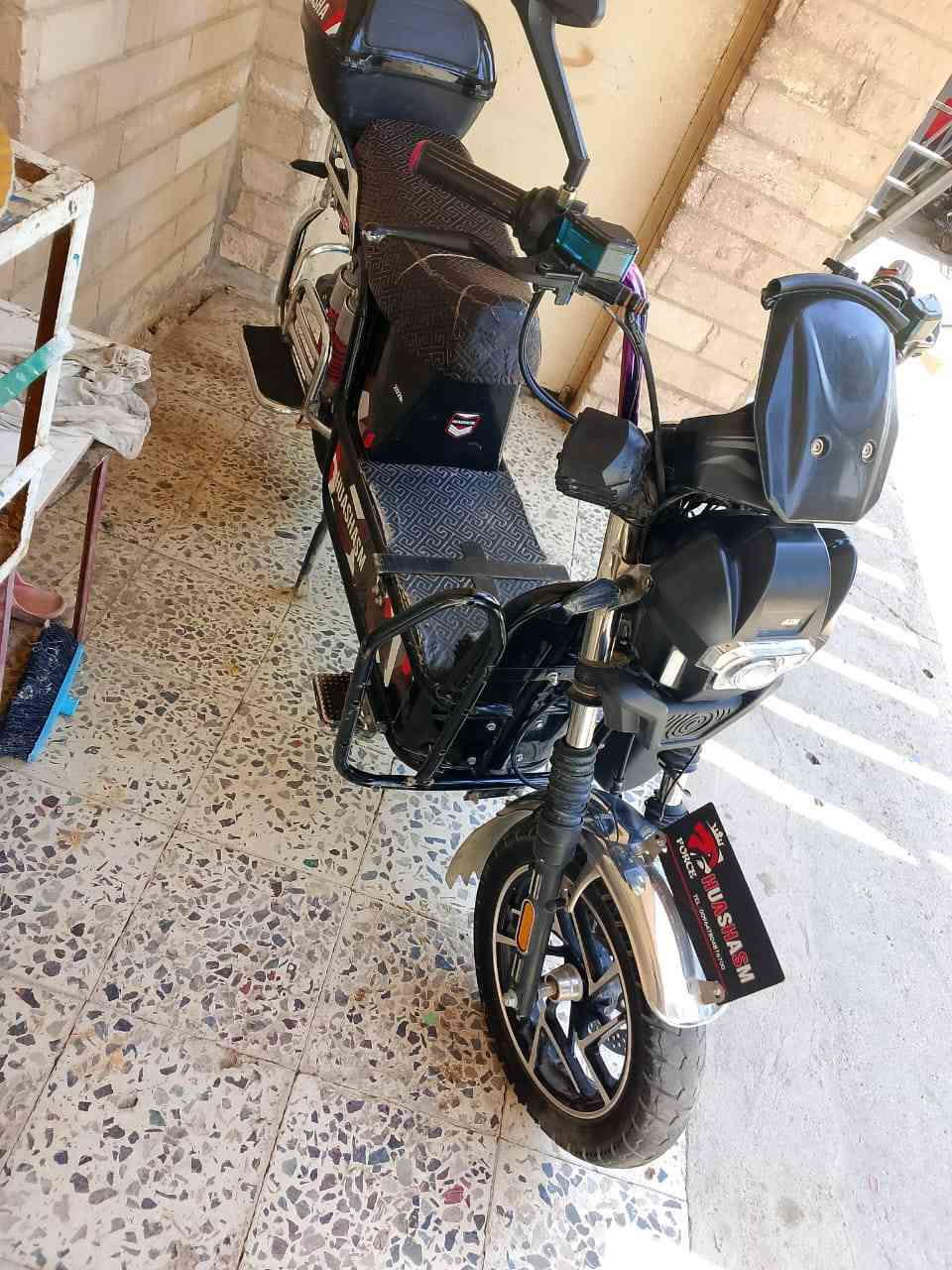 بسم الله الرحمن الرحيم
دراجه شحن هارلي
5بطاريات
موديل 2025
دراجه نظيفه
السعر ٦٠٠ الف بيها مجال بسيط
                   محل فرقد النعيمي للدراجات
                         {***********}
