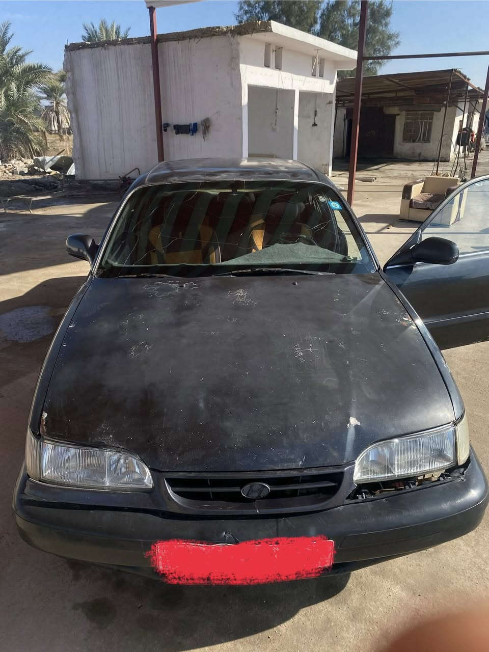 السلام عليكم سياره سوناته تو مودي1995 رقم ديالى  كير اوتوماتيك مكينة 2000 جديد صدر امامي وخلفي كهربائيات كلة شغال سيارة جاهزة السعر 43وبية مجال ***********عنون ديالى قضاء المنصوية
