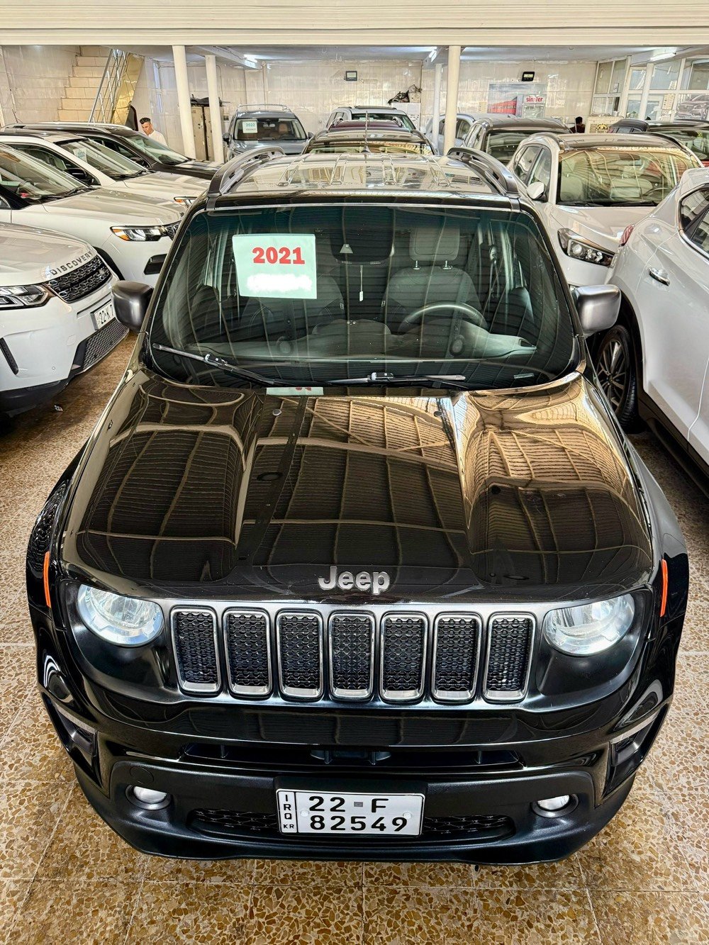 سلام عليكم

السيارة : جيب رينيجيد

 الموديل : 2021

اللون : اسود 

اللوحة : اربيل 

السعر :  ١38$ورقة

حادث السيارة : چاملغ ايمن 

بدون دواخل 
___________________
الــمــواصــفـــات  فول عدا الفتحة:-

{1} بصمة تشغيل + ابواب

{2} شاشة كبيرة  

{4} انضمة قيادة : اوتو

{6} كامرة خلفية دوارة مع الستيرن 

{7} لد نهاري 

{8} ويل كروم 

{9} سايد بريك بصمة 

{10} مانع انزلاق 

{11} فول تحكم ستيرن 

{12} جام اوتو يصعد دكمة وحدة وينزل كذلك

{13} منافذ USB

كشنات جلد 

كشنات تدفية

سترين تدفية

فورويل 

للإستفسار الإتصال 📞

***********