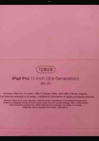 ايباد برو 2020 للبيع ذاكره 128 ايباد نضيف كلش مبدل فلات شحن فقطط سعر 5...