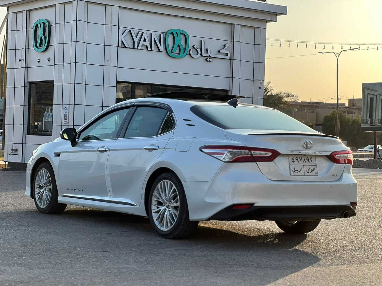 TOYOTA CAMRY 2018 XLI 1/1
استيراد خاص 

رقم اربيل شرط التحويل والغرامة

بوضع الشركة حتى الكتلوكات موجودة دواسات الشركة

كفاله عامة فقط بارد بالصندوق 

ماشية 56 مايل فقط 

گير محرك كفاله 

تخم تاير جديد

باتري جديد 

صدر امامي خلفي نظيف 

لون ابيض لؤلؤي 

دخول ذكي عند الاقتراب 

بصمه تشغيل وبصمه دخول 

سقف بانروما 

شاشه داتشو 

كامرات محيطية  360 درجة

كامرة امامية 

اشارة اقتراب بالمري الجانبية 

حساسات امامية خلفية 

مانع تصادم 

توقف ذاتي امامي خلفي 

رادار تحديد مسار 

كروز مثبت سرعه 

عداد سرعه ديجيتال 

كشانة امامية تدفئة 

تحكم كهرباء 

شحن وايرلس

منافذ شحن امامي خلفي 

سستم سماعات GBL 

اوتو هولد

4 جام اوتو 

شاشة تحكم تبريد والتدفئة

صندوق بصمه 

هاند بريك بصمه 

3 انظمة قايده 

تبريد تدفئة قطعتين 

انارة محيطية 

بك لايت LED

لايت زينون ذكي 

ويل كروم 

مكانها الانبار- الفلوجة 

السعر 215 وبيها مجال للشراي 

للاستفسار خاص او على الرقم 

***********

