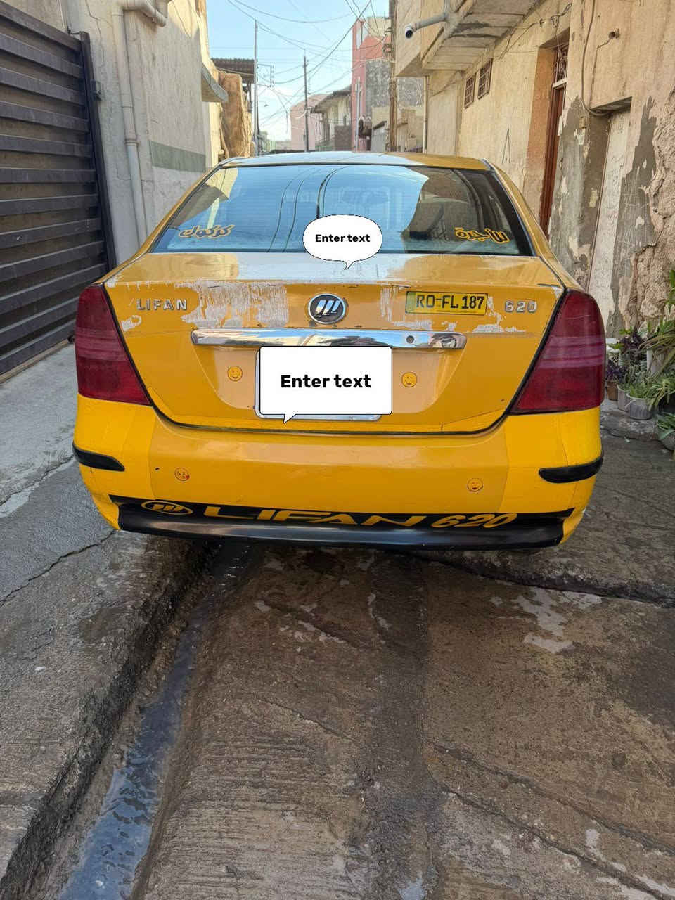 ليڤان 620 موديل 2013 رقم كركوك سنويةجديدة  لحد 2028 نقابة صفر سيارة جاهزة 4 اطارات جديد بطارية جديدة صبغ عام بيها طخة  بالجنطة  والجاملغ الخلفي طرف السايق وبيها تعديل باب خلفي طرف السكن السعر 42 ورقة مكان كركوك ***********
