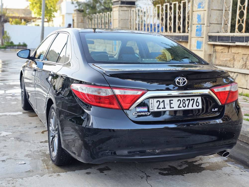Toyota camry 2016 Le
ڕەنگی ڕەشی قەتران
گێڕ و مەکینەی بەشەرت
گێچ سپێشل
تحدید سورعە
تحکومات سەرسوکان کامل
گێڕ عادی و ئۆتۆماتیک
شاشە و کامێرا 
هەر 4 تایەکەی تازەیە,  ویلی 5پەڕە
ڕۆنی تازە گۆڕاوە
سەنەوی تا 2029 تازەیە
تەحویل و غەرامە بەشەرت
کوشن و دەشبوڵی لوکە دڕاوی نییە
5 پارچەی بۆیاخ ,
پێش و دوای کەپسە لێدراوی نییە 
دەعامی بۆ دەعامی بەشەرت
سەیارەکە بێ مەسرەفە
سعر : 125$ مجال
موشتەریت تەلەفون بکە
*********** (viber - whatsapp)
*********** السليمانية, العراق
