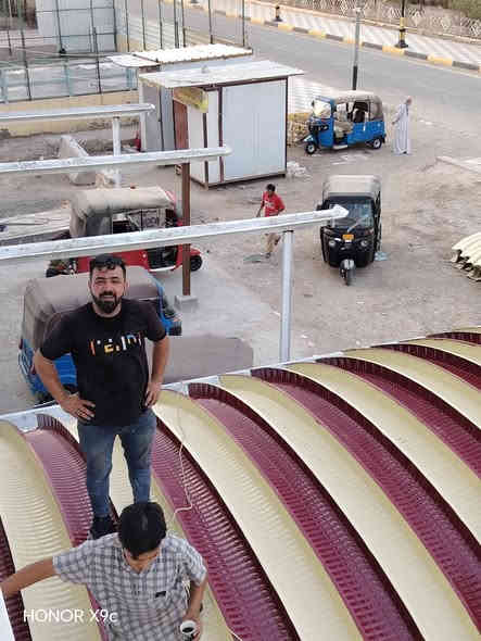 حداده حيدر القيسي أبواب قاصه أبواب هندسي
شبابيك محجرات سقايف كيسبان  فريمات  
عنوان قلعه سكر قرب حسينيه الشرق  *********** ***********
