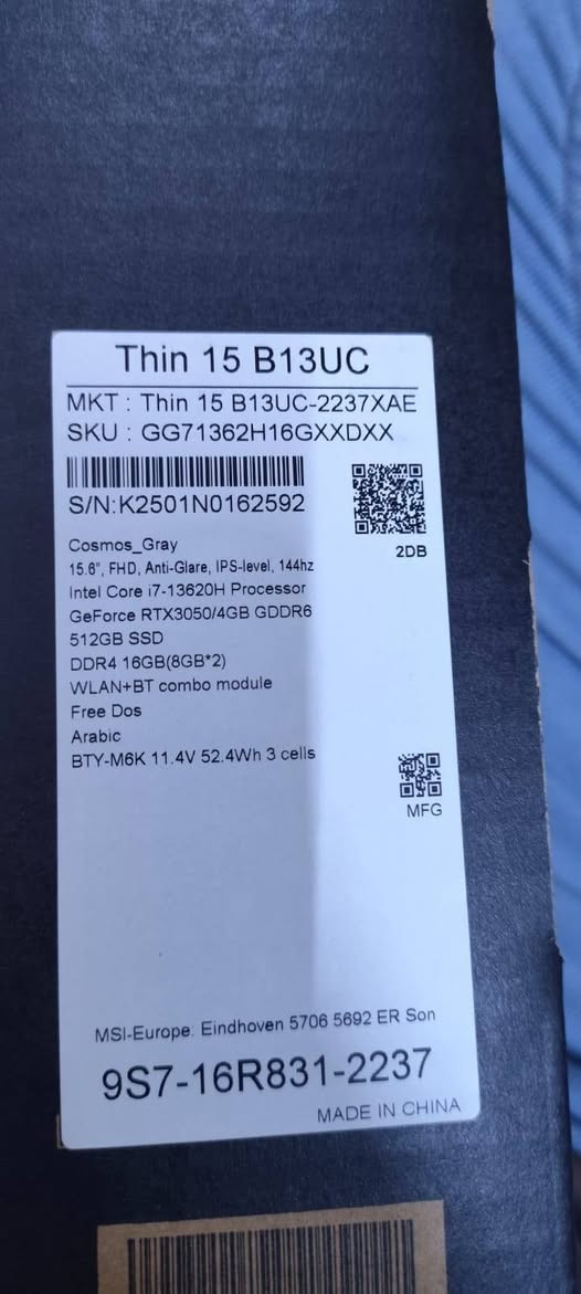 السلام عليكم هاي الحاسبه للبيع بعدهي جديده ولا مشتغله مكاني في بغداد منطقه العامريه للتواصل***********
