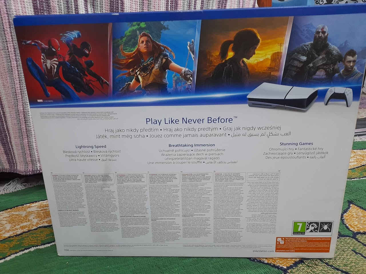 بلي ستيشن ٥ سلم اوربي واحد تيرا أجدد من الجديد كلش نضيف نضافه 99% كل ملحقاته وياه و  ويبي اس 1500 كارتونه وكل الكيبلات الاصليه ابيع شلع كل شيء ب 625  الف ما بي مجال مستعجل عله بيعته ماكاني بغداد حي القاهره الرقم:*********** بغداد, العراق
