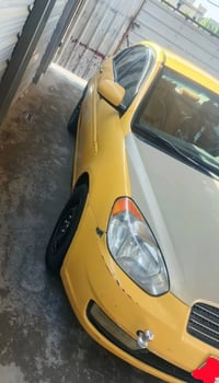 سيارة اكسنت مديل 2010 وارد امريكي رقم ديالى السيارة فيها قطعتين تبديل ...