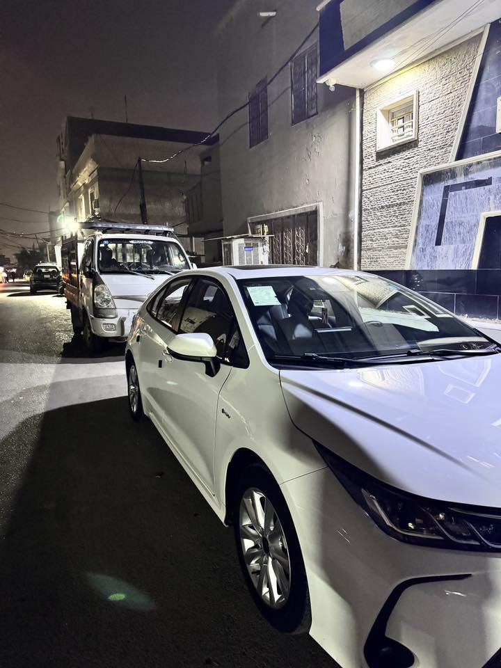 سلام عليكم للبيع فقط 
كورلا هايبرد موديل 2025 شكلٍ الخليجي تجميع صيني 
فول مواصفات 
‏كفالة عامة 
المكان السيارة: الكاظمية 
الاستفسار: ***********￼￼￼
