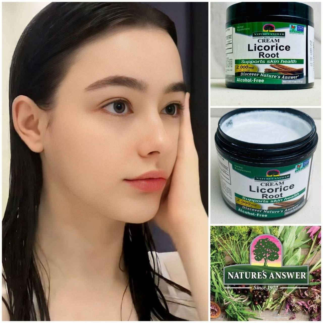 🌿كريم عرق السوس للتفتيح الآمن🌿
 #CREAM Licorice Root🇺🇸
🔥كريم عرق السوس الاقوى لتوحيد وترطيب البشرة والاماكن الداكنة في الجسم 
يهدئ ويرطب ويغذي البشرة
يساعد على تقليل ظهور الخطوط الدقيقة والتجاعيد
✅عرق السوس واحد من أقدم الاعشاب العلاجية والناس تعرفها من سنين بفوائدها 
بالنسبة للبشرة.
🌿كريم عرق السوس فعال جداً في علاج الاكزيما وحب الشباب وفرط التصبغ البيجي بعد آثار الحبوب.
🌿 من المنتجات الظابطة جدا لتفتيح البشرة، تفتيح بصورة هادئة وآمن حتى للحوامل. ممكن تلاحظي النعومة والنضارة من رابع يوم من الاستخدام. لأنه يحتوي على مضادات للأكسدة
✅تركيبه نباتيه لطيفه على البشره سهله الامتصاص بخلاصة المكونات الطبيعيه النباتيه  
قووولي وداعا لليزر وابر النضاره😍
#الاصلي المنشأ امريكي🇺🇸💯
سعر الدرزن


**إذا كنت صاحب هذا الإعلان وتريد حذفه لأي سبب، رجاءا أرسل رسالة إلى الدعم الفني**