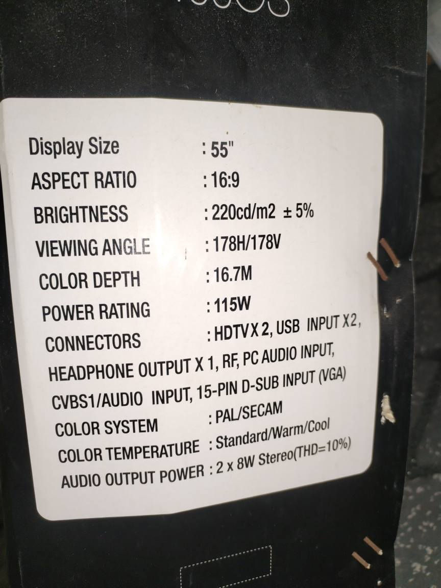 شاشە ٥٥ جنڕاڵ گۆڵد HD ـالترا  زۆر کەم ئیشی کردووە نەچۆتە وەستا  ،وای فای هەیە ڕەبتی مۆبایل دەبی بە مێزەوە سعری دوو گەڵایە  ، مێزەکە مەڕمەڕە أربيل, العراق


**إذا كنت صاحب هذا الإعلان وتريد حذفه لأي سبب، رجاءا أرسل رسالة إلى الدعم الفني**