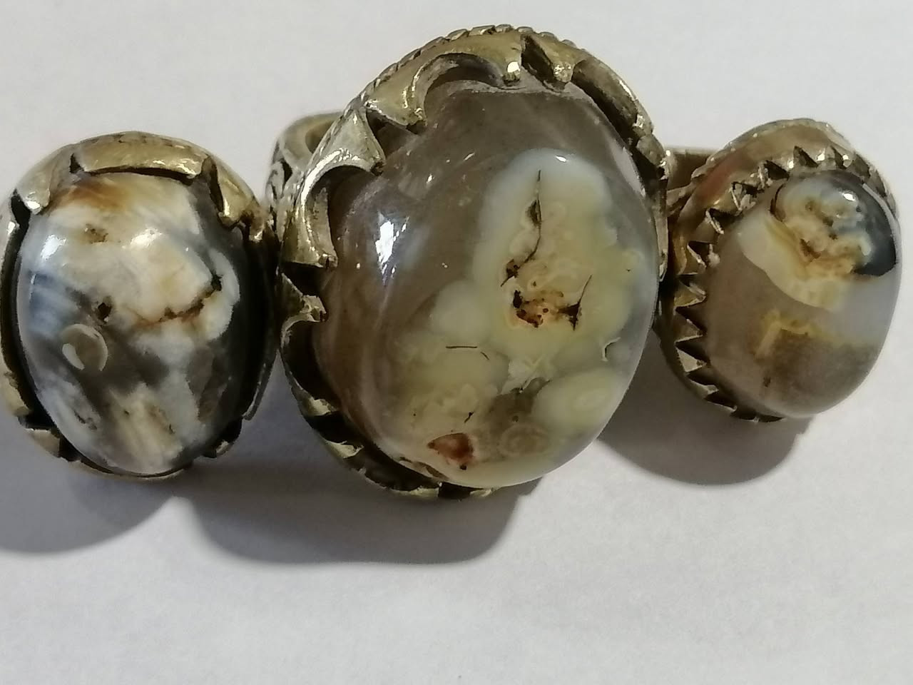 خواتم داودي و عقيق و سليماني  صياغه سبع معادن (نحاس) سعر الواحد 15الف مكان بغداد الكاظميه ساحه عبد المحسن الكاظمي لا يوجد توصيل ***********
