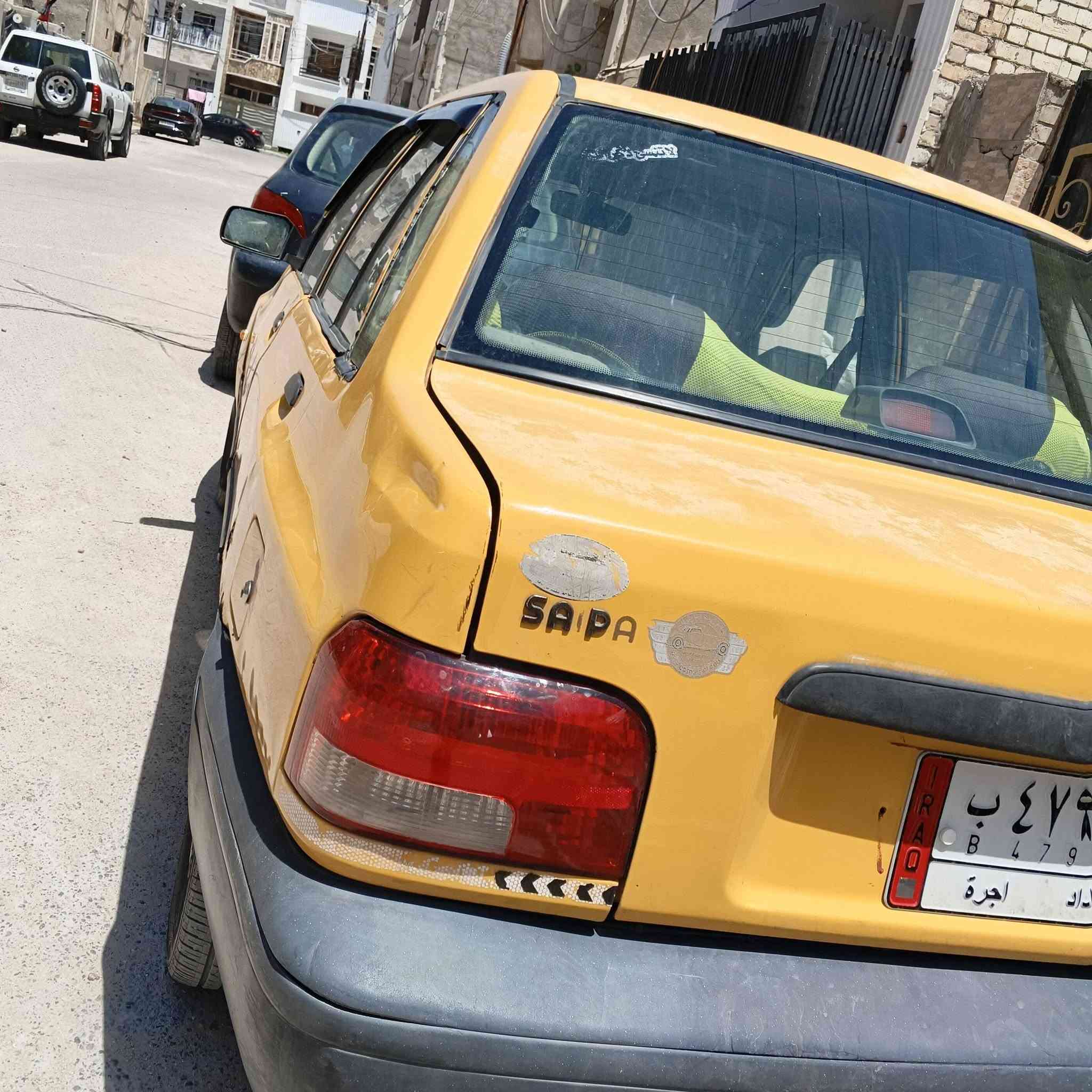 سايبا موديل 2012 مصفره هيه كير محرك كفالة  سياره بدون صبغ تبريد نقص غاز فقط حدادية خير من الله صدره مضبوط سعره 25 ورقه وبيه مجال بسيط مكاني حي جهاد 
***********
