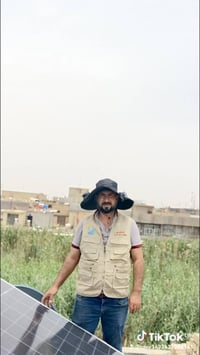 طاقة شمسية • بطارية Svolt • العزيزية واسط