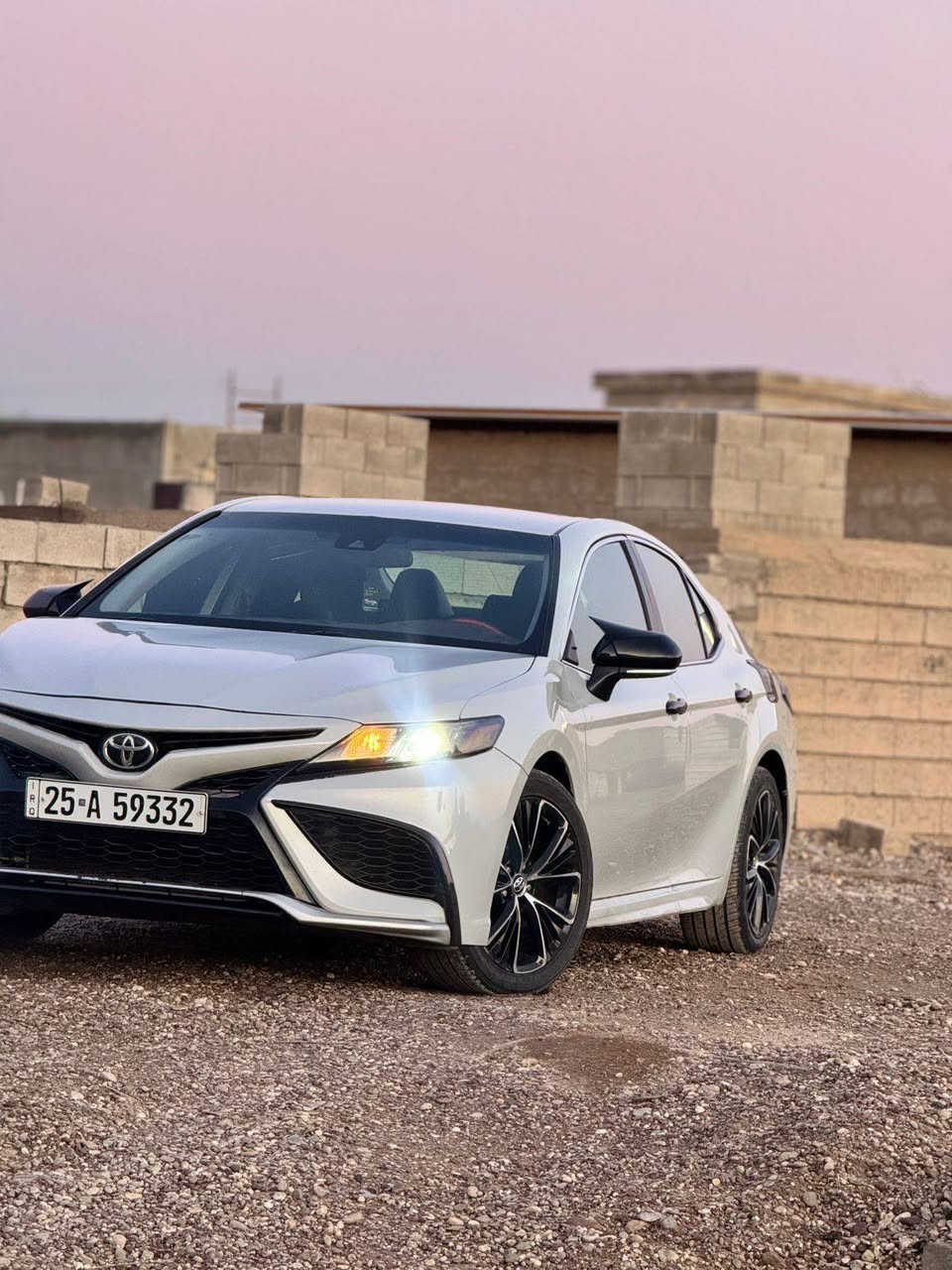 السلام عليكم كامري للبيع
موديل 22 
ضرر 3 قطع صبغ
بدون دواخل
مواصفات se
كير محرك شرط 
صدر تايرات كلو شرط
رقم كركوك معوقين 
وكاله عامه من الشرعي
السعر 190 وبيها مجال
للاستفسار ***********
