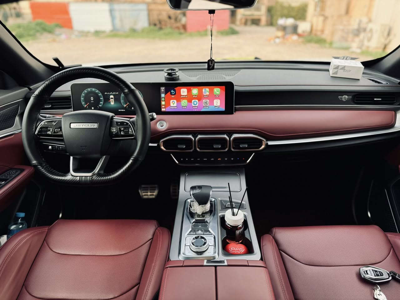 السلام عليكم جيتور X70_plus 2025
السيارة على وضع الشركة مكفولة من كلشي 
وعليها ضمان شركة هارلم 10سنوات 
تجي بمحرك 1.5تيربو دوش المرغوب
مواصفات الx70بلاس معروفة تكدر تشوفها بل يوتيوب 
السيارة ماشية شي بصيط اخت الزيرو فقط 9الف 
ومغير زيت مرتين قبل الموعد حفاضا عل سيارة 
مكان السيارة كركوك تحويل ثاني يوم حاظر 
سعر المطلوب 190$ وبيها مجال بصيط للشراي 
السيارة مرقم كامل جديد السليمانية 
وبيها بطاقة بانزين 
الشراي يتواصل عل ***********
