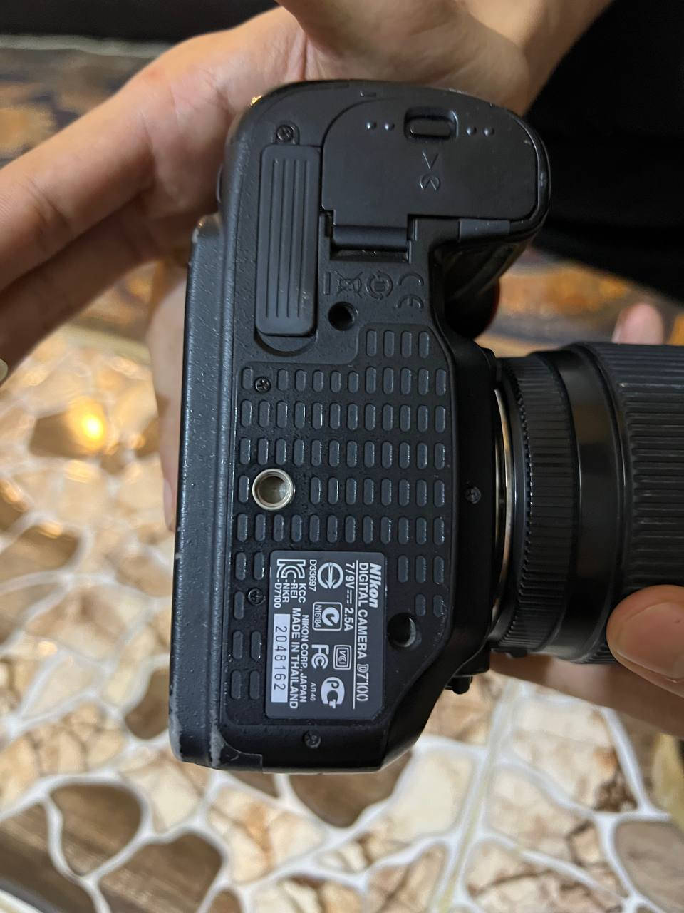 كامره نيكون 7100D نضيفه كامره مال بيت 
السعر 500... الخاص مفتوح


**إذا كنت صاحب هذا الإعلان وتريد حذفه لأي سبب، رجاءا أرسل رسالة إلى الدعم الفني**