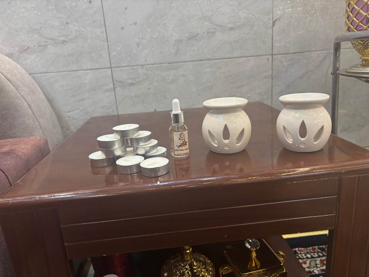 فواحه وعطر زيتي والشموع بكج كامل

من متجر أمسيه على انستا بغداد, العراق


**إذا كنت صاحب هذا الإعلان وتريد حذفه لأي سبب، رجاءا أرسل رسالة إلى الدعم الفني**
