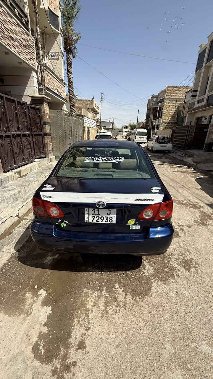 السلام عليكم
كورلا نحلة موديل 2007 رقم بغداد بأسمي سنوية ل31هزة جديدة السيارة حادثها الامريكي جاملغ امامي فقط ومصبوغه حزام لجمالية لان لونها يجرد محرك 1800 كير ومحرك يخبلن تبريد شغال الكهربائيات كله شغالة جامة اماميه جديدة دوشمة وأرضية جديدة راديتر جديد عنبار بريك كامل جديد تخم نوزلات وبلكات جديد تخم زوج تايرات امامي جديد ولخلفي نضاف بريك امامي خلفي جديد سيارة نضيفة 
السعر 75وبيه مجال بسيط
للاستفسار ***********
مكان السيارة بغداد
