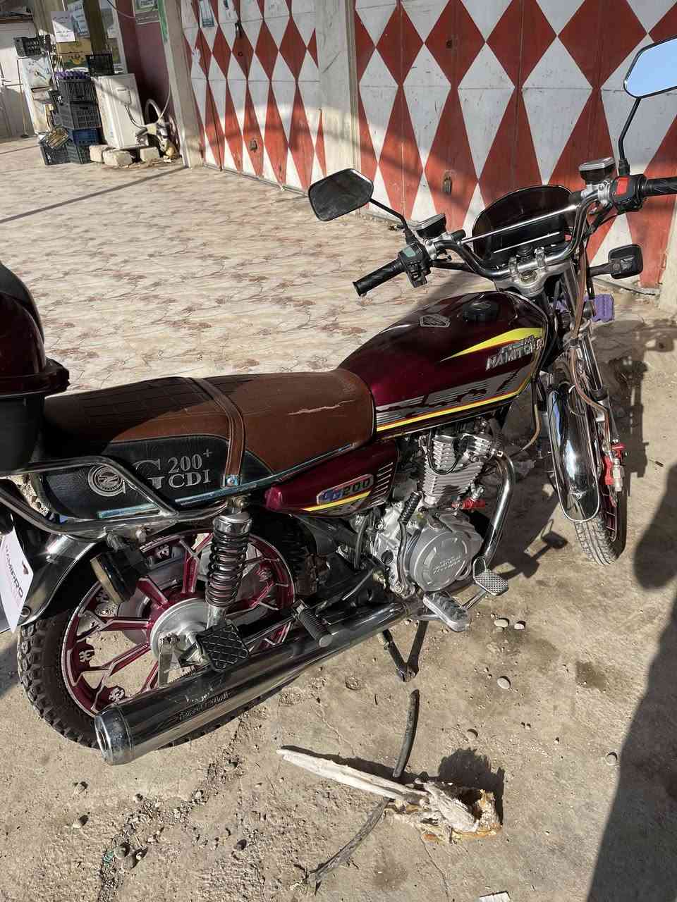 سلام عليكم ماطور نامي برو موديل 25 
محرك 200
شرط مامفتوح 
عنبار كلاج 
دشبول الكتروني 
السعر 680
وبي مجال 
العنوان جنوب الموصل مفرق الشوره


**إذا كنت صاحب هذا الإعلان وتريد حذفه لأي سبب، رجاءا أرسل رسالة إلى الدعم الفني**