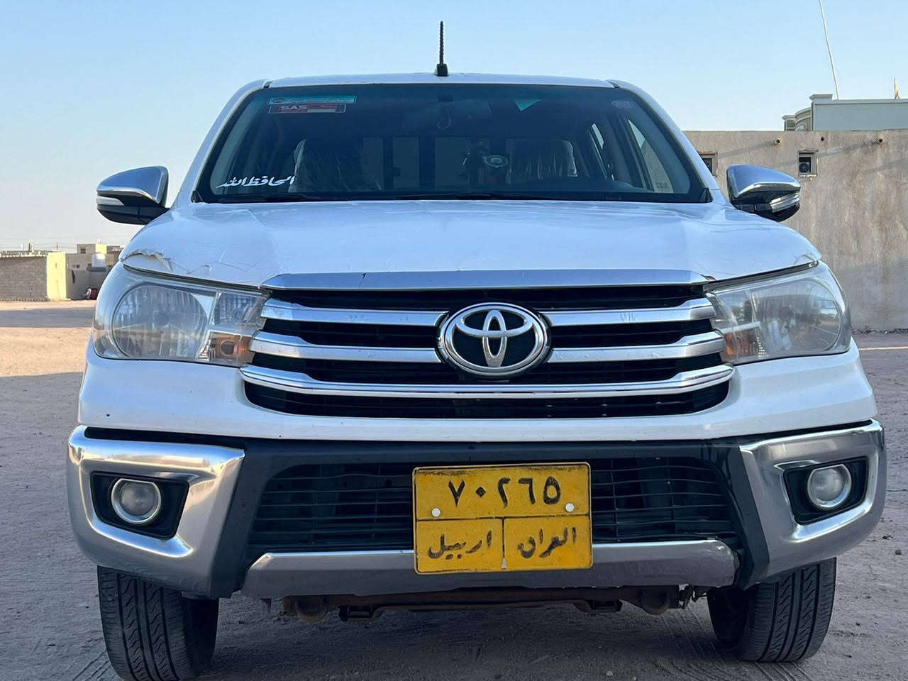 سلام عليكم بيك أب موديل 2016 كاز كير عادي ضربته جاملق وبنيد امبدلات الأصلي ضربته ما واصله للعرضانيه ولا شواصي كله كفاله كير محرك كفاله السياره جاهزه رقم أربيل السنويه منتهيه السياره أحله من الصور السعر145 وبيه مجال رقم الهاتف *********** الزبير, البصرة
