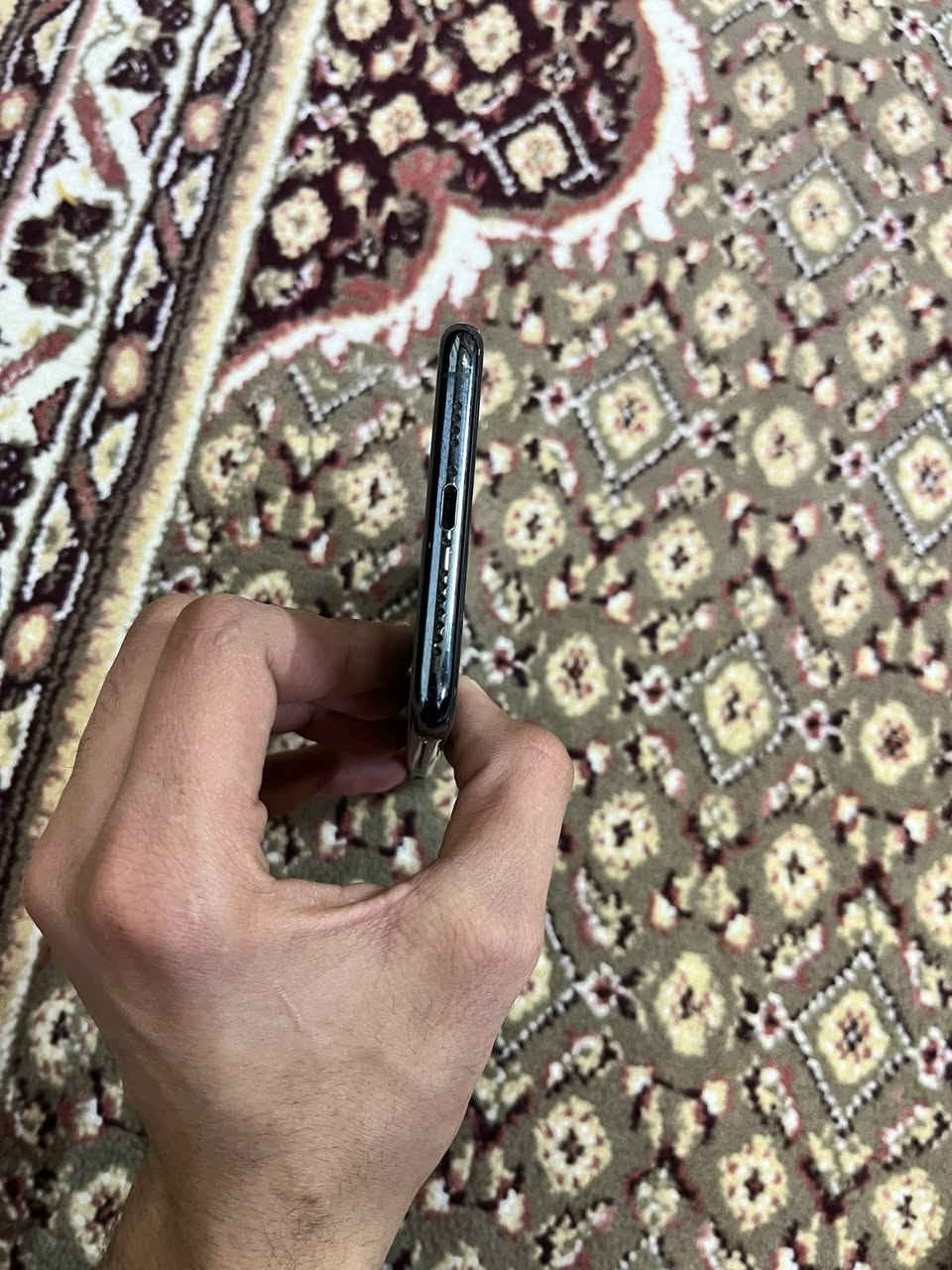 سلام عليكم 11برو ماكس شرق اوسط جهاز مامفتوح وتر بروو فقط هاي الضربه البشاشه المس طياره ماضاربه علا لمس بطاريته 74 سعر 300 وبي مجال لطيبين مكاني ميسان رقم الهاتف ***********
