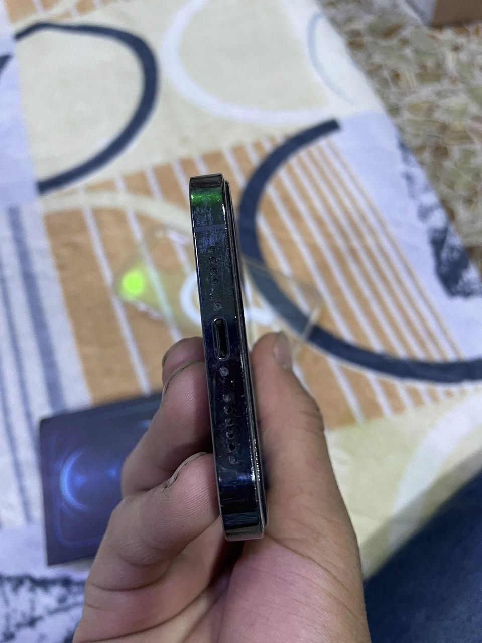 السلام عليكم ايفون ١٢ برو ماكس جهاز نضيف مكفول كفاله عامه جهاز اخذه حاسبه جهاز كامل مكمل بطاريه ٨٤ ذ ٢٥٦ فقط دون شاحنه السعر (٤٣٠) وبي مجال بسيط جدا الرقم ***********
