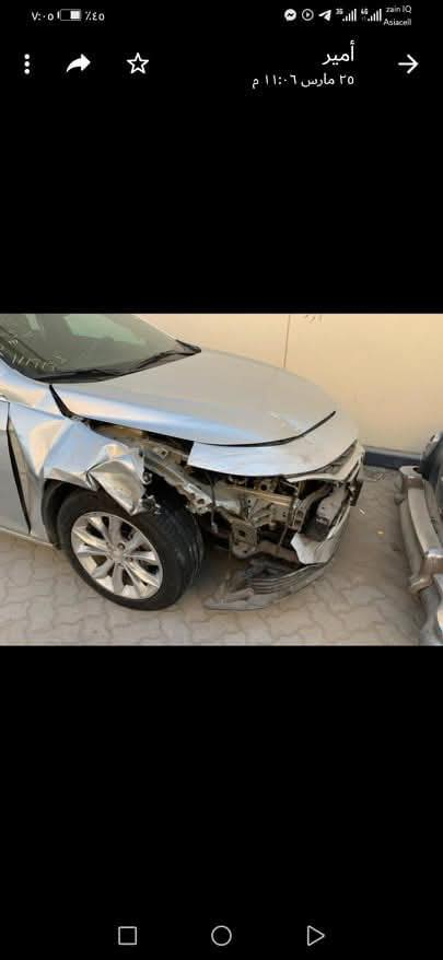 سلام عليكم
ماليبو مديل 2019
عداد 191000 كلم 
حادث جاملغ وصبغ ربع بنيد 
السعر 10000$
حادثه موجود بلصور 
الكير ومكينه مكفولات 
شاصي مكفول 
سياره رقمه نجف مكاني نجف وباسمي 
للتواصل ***********
