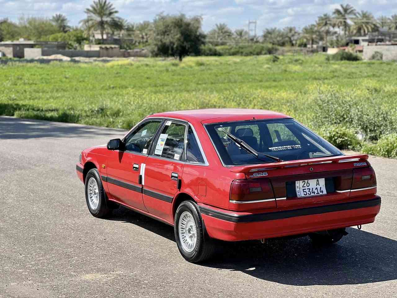 سلام عليكم للبيع مازدا 626موديل 1991رقم صلاح الدين دولي محرك 8بخ المرغوب كير عادي سياره بدون صبغ بلاديه داخل نضيف كهربائيات كلهن شغاله صدر جديد سياره جاهزه وناعمه اي نقص مابيها السعر 37وبيها مجال ويرهم مراوس المكان تكريت للاتصال ***********
