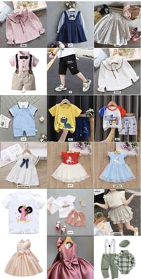 ملابس أطفال بجودة عالية وبأشكال وأحجام مختلفة للحجز والأستفسار المراسل...