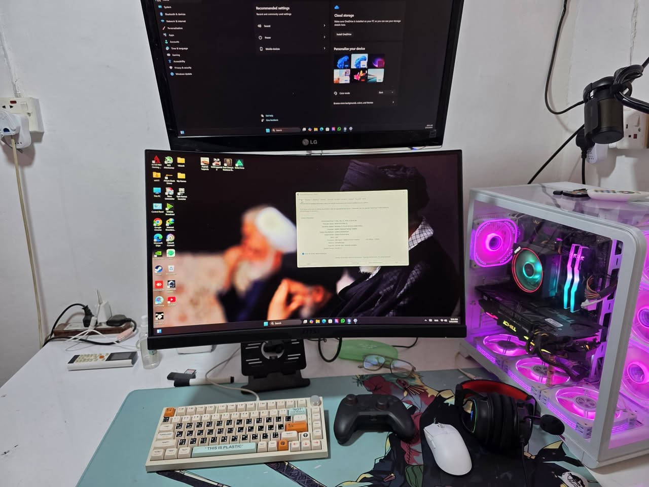ياالله سلام عليكم سيت اب pc تجميعه كامله بدون اي نقص ومابيها اي مشكله للمراوس ب ايباد جيل جديد m4 m5  او ريد ماجك نوفا او bيع مليون ونص وبيها مجال
عنواني #البصرة
#المواصفات
كارت شاشه 2060s
معالج رايزن 7 3800x
رامات 32
هاردssd 500
#الملحقات
شاشة msi 2k 170 هيرتز
شاشة ثانوية LG 60هيرتز
كيبورد ماگنتك اتاك شارك 
سماعات ريد دراكون +هايبر اكس كلاود 2
جويستك كيم سير نوفا لايت
ويب كام
مايكرفون للبثوث مع ستاند
ستاند شاشات ثنائي هايدروليك
باقي تفاصيل تواصل واتساب او خاص
***********
