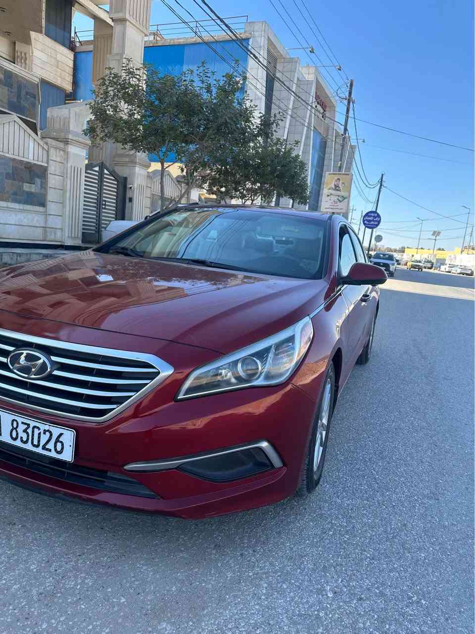 هونداي سوناتا 
موديل 2016 
وارد امريكي حادثه دعاميه خلفيه ودعاميه اماميه  فقط  
وبلعراق صار بيه بارد بدور الجاملغ الخلفي  
السياره مكفوله من الصبغ والتبديل 
السونار مرفق بلمنشور 
مكينه كير  تبريد حداديه تخم تاير خير من الله 
رقم بابل انكليزي 
تحويل اي وقت 
السعر 113 
مكان السياره حله  باب الحسين 
رقمي ***********

‭0774 908 4024‬ حلة, بابل
