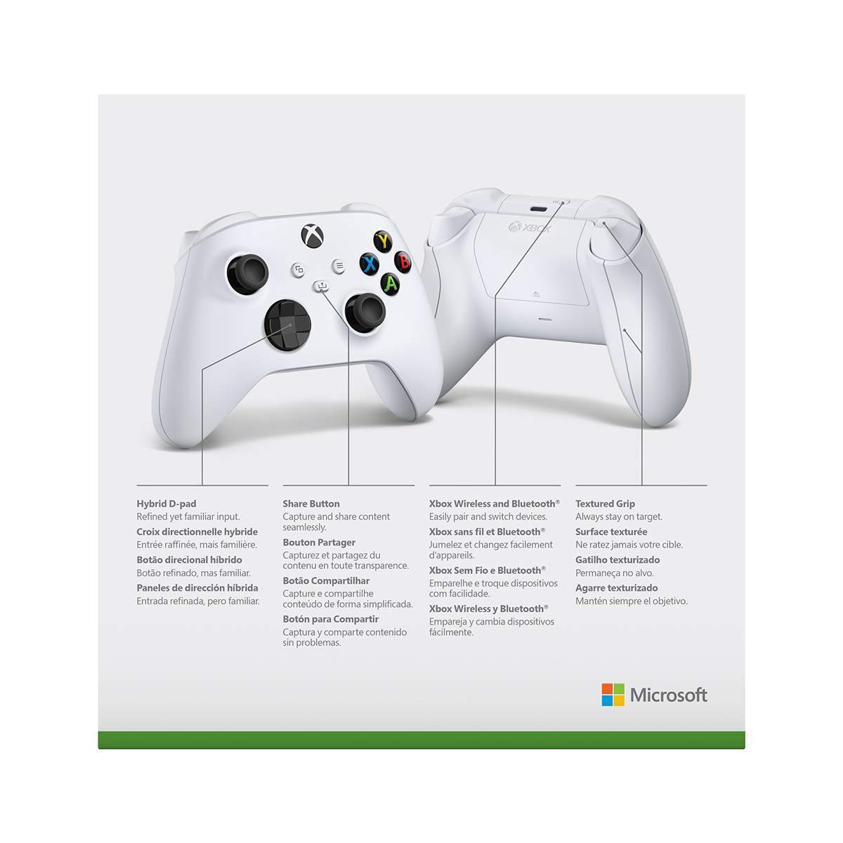 جويستيك إكس بوكس لاسلكي (الجيل الجديد) مع بطارية VGSION | Xbox Series S/X Wireless Controller - Robot White

توافق متعدد المنصات: تعمل بتقنية Xbox Wireless و Bluetooth للاتصال السلس بأجهزة Xbox، الكمبيوتر (Windows 10/11)، أجهزة الأندرويد، والتابلت.
سعر ممتاز جدا


**إذا كنت صاحب هذا الإعلان وتريد حذفه لأي سبب، رجاءا أرسل رسالة إلى الدعم الفني**