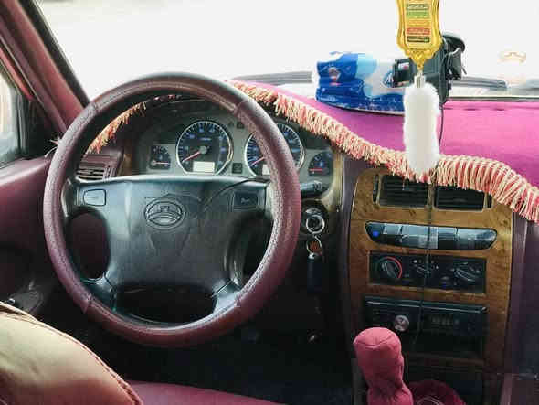 پیکاب دێر مۆدیل 2008بۆ فرۆشتن سەیارەکە  گێرومەکینەو ئەکسل وەک سەعات کارەبایی    هەموو شتەکانی ئیش دەکات و تەبرید ساردوگەرم لەسەر سوویچ هیچ خایس نیە نوکە لێدراوی پێوە نیە،سەیارەکە جام کارەبایی و قفڵ مەرکەزیە.نرخ 47گەڵاو مەجالێکی کەم شوێن ڕانیە حاجیاوا.ژ.م *********** بغداد
