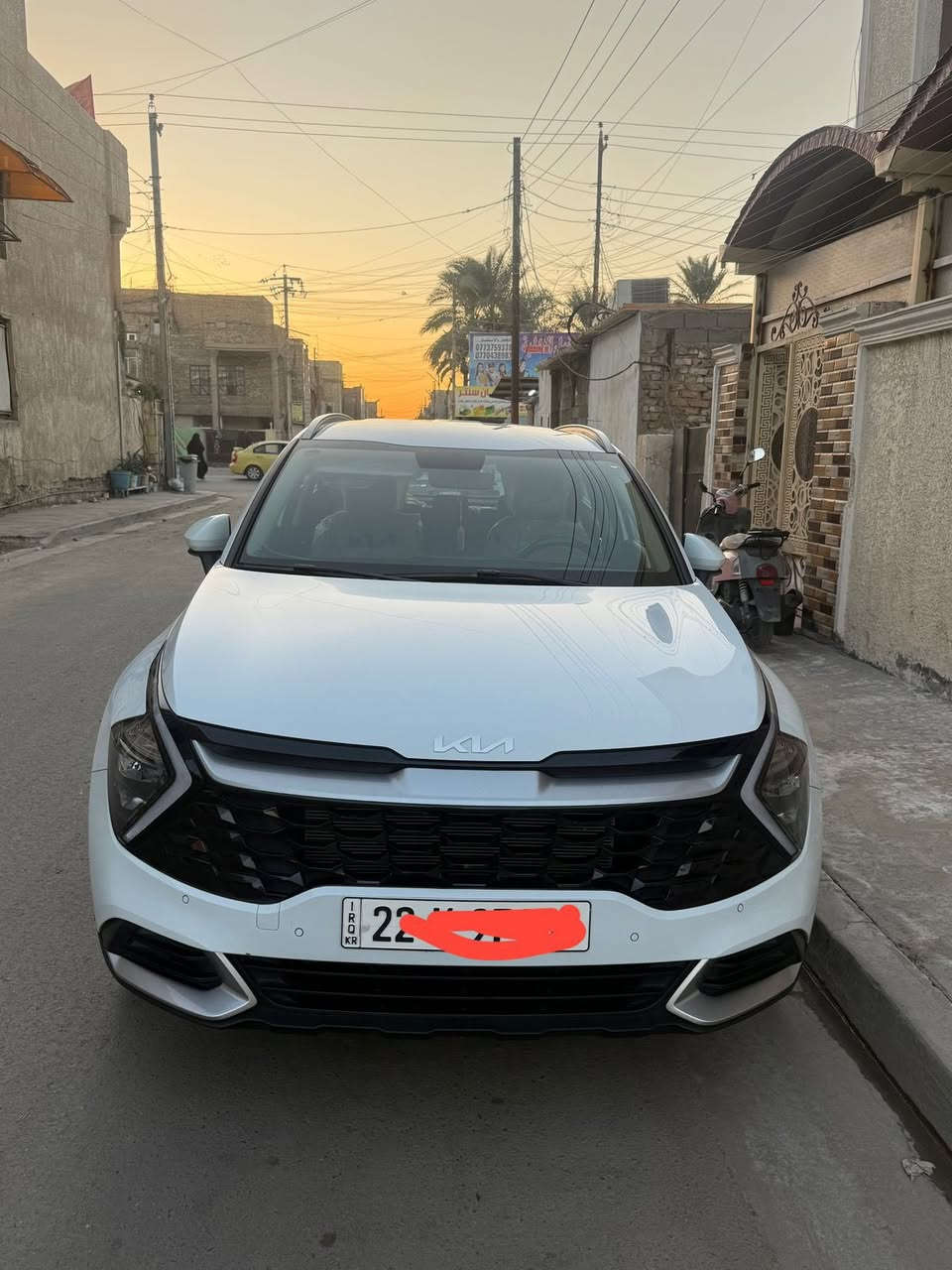 السلام عليكم كيا سبورتج موديل 25 كفاله عامه ضمان وكالة نم 
لون ابيض
 ماشيه18الف كيلو بعده زيرو وكاله 
كراسي 2 كهرباء كشنات تدفئة 
ستيرن تدفئة شحن واير لس
مع شحن بالكشنات 
مود درايف حساس امامي و خلفي 
نقطة عمياء ويل حجم 19
لايتات فول ال اي دي 
مري شفط ونظام ترحيب 
3انظمة قياده 
هاند بريك دكمه
محرك 2000 دوش 
تايرات شركه وسبير منازل  كتلوكات  وبصمه 2  بعده ليبلات  
رقم اربيل بسمي 
الاتصال/***********
