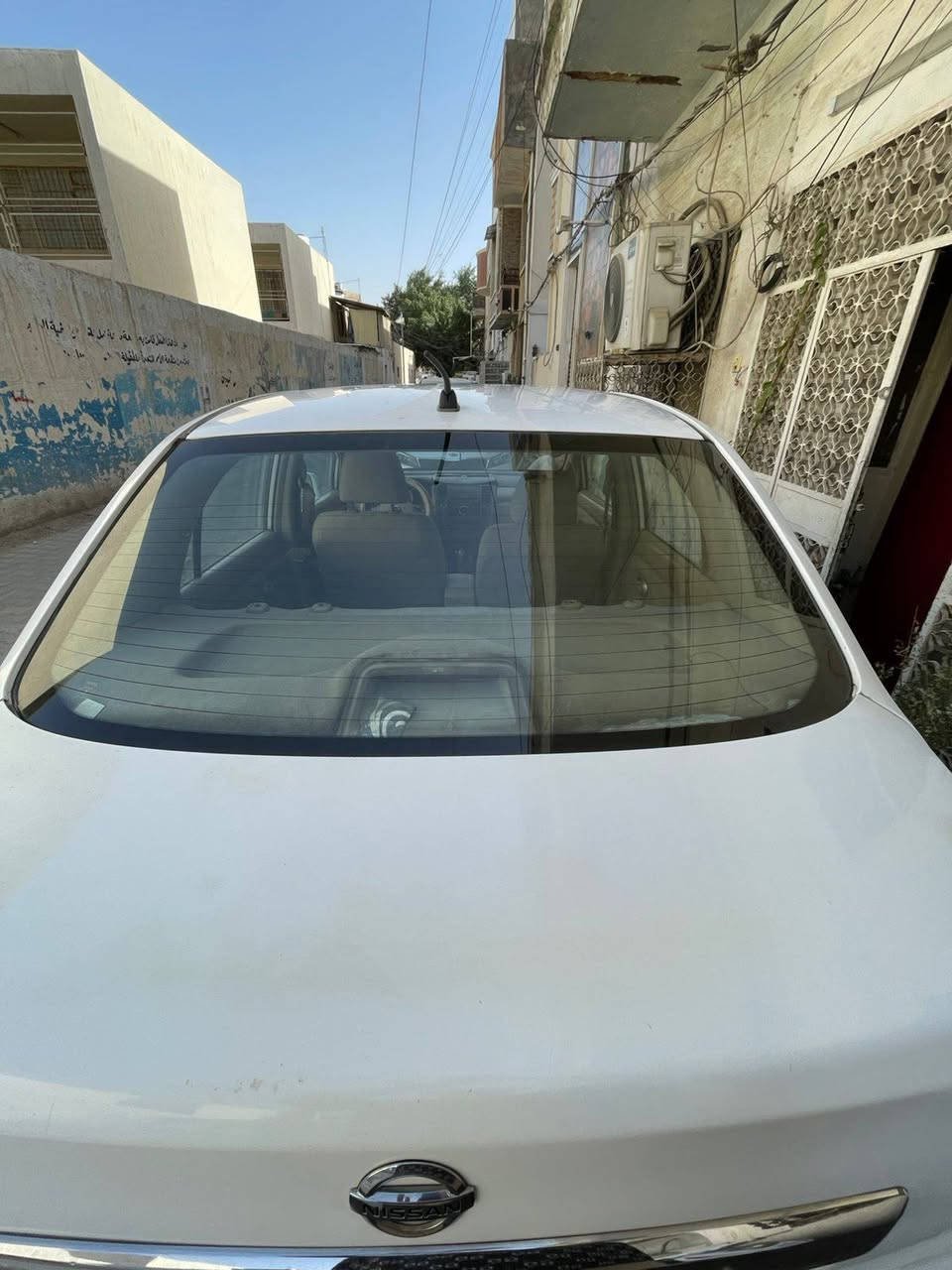 سلام عليكم البيع نيسان تيدا موديل 2007 رقم بغداد الجديد جاهزه كير محرك جددت تبريد ثلج صدر أمام راديله مصبوغه عام بيه ضربه الجهت الصايق بس العنوان بغداد كاظميه  ‏‪***********‬‏
