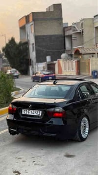 للبيع 328 موديل 2008 نوزل قصير  داخل جلد كهرباء نضام لوجك 7 السياره ما...