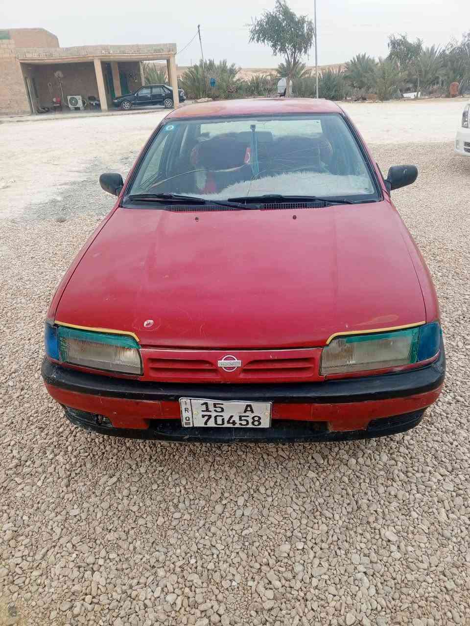 السلام عليكم
نيسان بريميرا موديل 1992 رقم انبار تحويل ثاني يوم سياره محرك وكير حاويه تخم تاير جديد السعر 35 وبيه مجال 
رقم ***********
