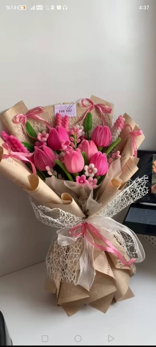 باقات ورد مخمل يبقى طول العمر مخمل بمنظر يجنن وكلش أنيق وشكله مختلف والاسعار تعجبكم توصللكم ويا التغليف طبعا 🤍


**إذا كنت صاحب هذا الإعلان وتريد حذفه لأي سبب، رجاءا أرسل رسالة إلى الدعم الفني**