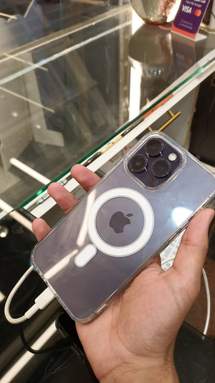 ايفون 14 برو ماكس شرق اوسط نموذج M بطاريه بلادي 86 مبدل كاميرا تفصيخ وشاشه نوعيه ممتازه ذاكره 256 
سعر625وبي مجال حك جيه
***********
مكاني بغداد بسماية
