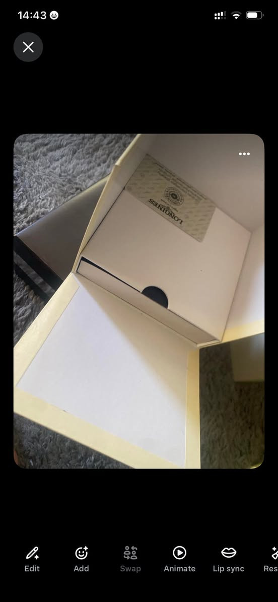 لونجين السويسرية 
700$


**إذا كنت صاحب هذا الإعلان وتريد حذفه لأي سبب، رجاءا أرسل رسالة إلى الدعم الفني**