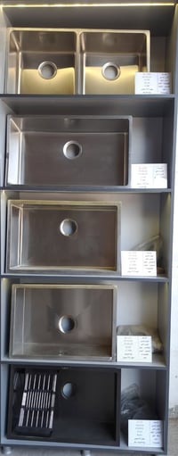 احواض مطبخ • استانلس استيل 304 • ضمان ٣٠ سنة