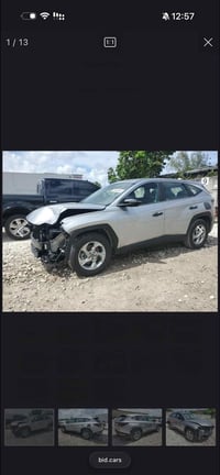 رمضان كريم 🌙 هونداي توكسان وارد امريكي  موديل 2022  ماشيه 51 mi الضرر ...