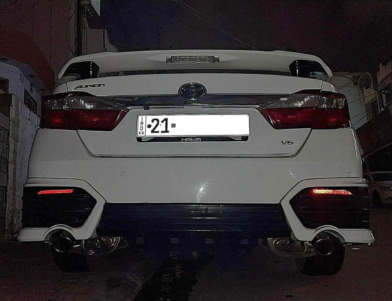 تۆیۆتا ئۆریۆن 2012 V6 سپۆڕت 
سەیارەکە نمونەیە لە جوانی قەپات مواسەفات 
شکڵی کامری ڕوسی و سپۆرتە ٦ بستۆن گێڕ و مەکینە ئەڤەلۆن v6 
خلیجی سفری شەریکەی سەردار 
مواسەفاتەکانی :بەسمە و سڵاید و شاشە گەورە
دەبڵ ساڵۆنسا-کوشن جلد و کارەبای
پەردەی دواوە کارەبای-حاسەی پێش و دوا 
تەبرید مەرکەزی- لیدی بەرپێ شەریکە 
٥ ویلکەپی شەریکە و تایەی bridgestone بیلادی لەژێرە
 ٢ پارچەی بۆیاخە بێناو گرتن بێ ئێرباگ (٢ چەمەلەخ) 
گێڕ و مەکینەی نەکراوەتەوە بەشەرت سەوتی دیجیتاڵیش بەشەرت
 کامل سێرڤس کراوە ڕۆن و هایدرۆلیک تازە گۆڕاوە 
٢٠٠ کم حەقیقی ڕۆیشتووە 
سەیارەی مەعرەز نیە 
سلێمانی ناوشار ***********
نرخ : ١٤٥  گەڵاو معامەلەیەکی کەم
 گۆڕینەوەش ئەکەم السليمانية, العراق
