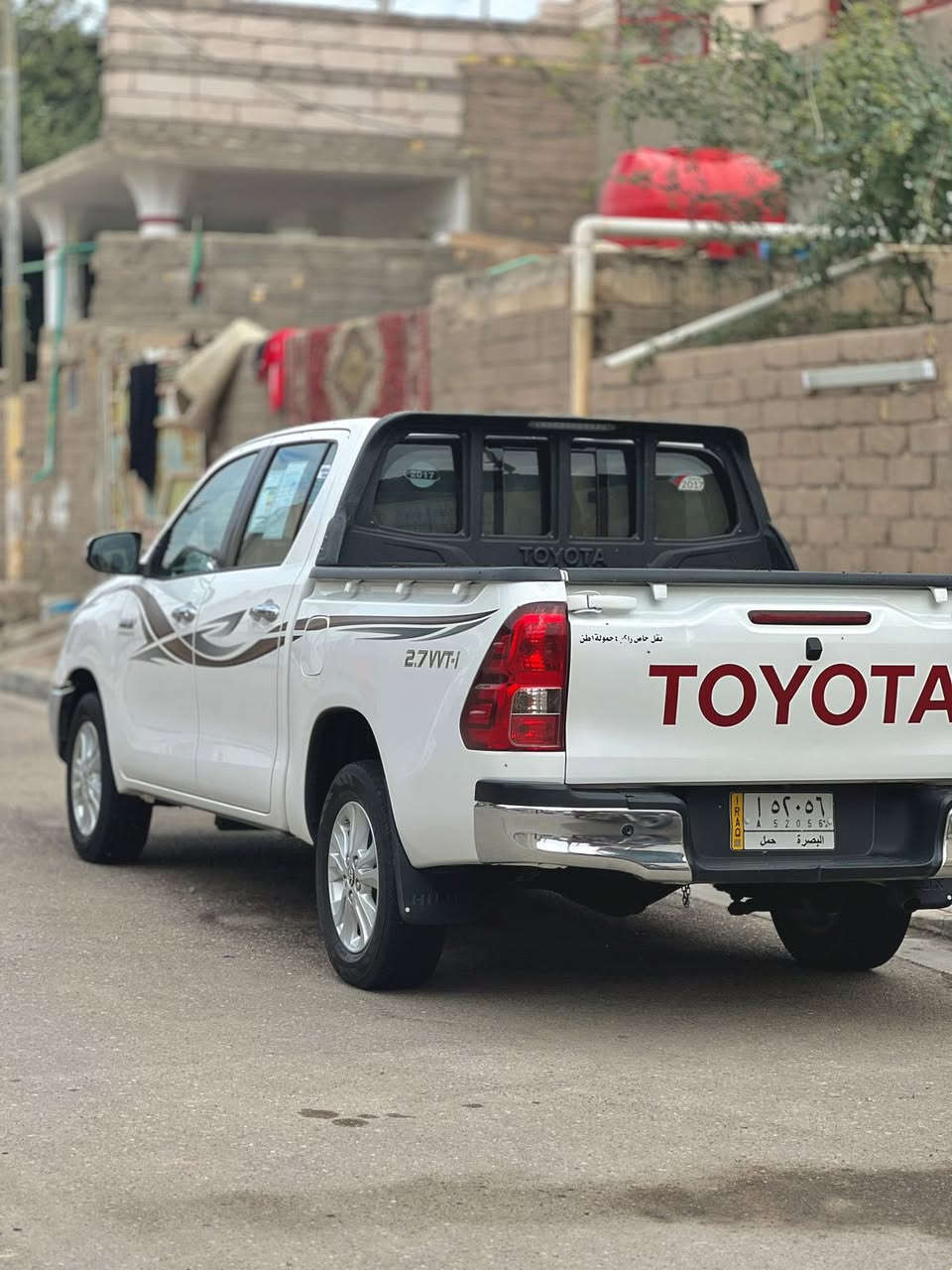 بيك اب ٢٠١٧ الساير الكويتي كير عادي فول مواصفات تبريد خلفي كفاله عامة من الصبغ والفتح مكينة كفالة سيارة جديد خطة بلادية كله على بلاد المكان البصرة الدير للاستفسار على الرقم *********** السعر ٢١٠
